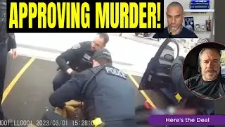 This is INSANITY!  Psycho Cop's Reaction to the Chase Allan Murder