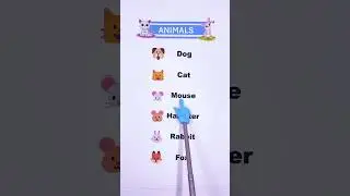 &rdquo;&iexcl;APRENDE NOMBRES DE ANIMALES EN INGL&Eacute;S! 🐶🐱 Pronunciaci&oacute;n y traducci&oacute;n f&aacute;cil #InglesFacil&rdquo;