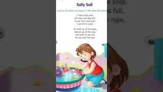 sally sail||English rhymes|| ukg  #shorts #rhymes #poem #littleAmaan#youtubeshorts #shortsfeed