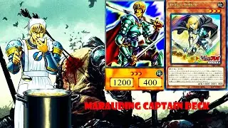 (YGOPRO)Marauding Captain deck, Propitious Warrior Lady,Marmiting Captain,VJumplay