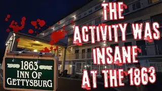 Real Ghost Hunting at the 1863 Inn of Gettysburg Haunted Hotel Paranormal Experiments