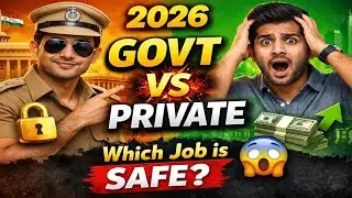 &ldquo;Parents Say Govt 😐 Reality Says Private 😱 | 2026 Jobs&rdquo;