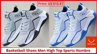 Basketball Shoes Men High Top Sports  Male Breathable Sneakers Tenis Men Tennis Running Shoes