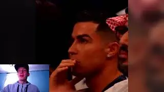 💥Ronaldo, Usyk, Undertaker and Logan Paul reactions on Tyson Fury vs. Francis Ngannou Fight 🥊😲