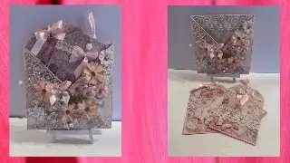 Enveloppe tag Shabby Scrapbooking