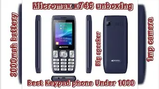 Best Feature Phone Under 1000 | Flipkart Diwali Sale 2022 | Micromax X746 Unboxing #flipkart #diwali