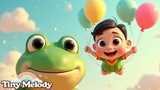Floaty Floaty Balloon Land 🎈 + Frog Family Song 🐸 | Kids Songs & Nursery Rhymes | Tiny Melody