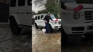 Mercedes Benz G Wagon. Deep clean winter wash.