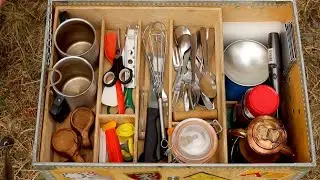 DIY Camping Cooking Box