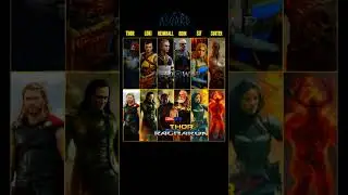 Asgardians from Thor Ragnarok and God of war Ragnarok #shorts #trending