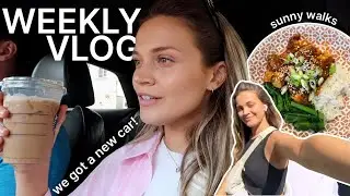 NEW CAR and driving for the first time! | what a week...
