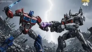 Transformers: The Dark Rebirth | 4K Epic AI Film by Movie Prime‼️#movie #transformers #epicbattle 