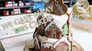 We Gave Away This Winter Wonderland Cake!