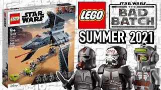 LEGO Star Wars Bad Batch Shuttle Summer 2021 Set OFFICIALLY Revealed