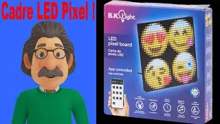 Le PIXEL cadre LED pour du fun sur votre bureau geek !