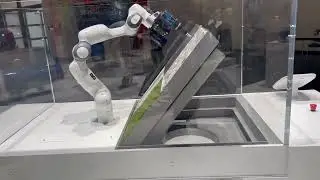 Schachtabdeckung mit hydraulischer &Ouml;ffnungshilfe mittel Akkuschrauber &ouml;ffnen und schlie&szlig;en