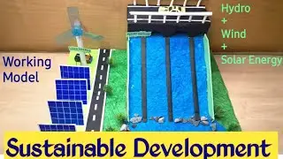 Sustainable Development and clean Energy Working model/Solar,+wind &+Hydropower/Kansal Creation
