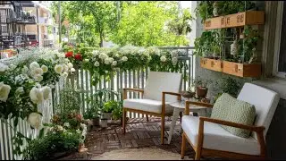 Vintage-Inspired Balcony Cottage Garden Decor for Cozy Living
