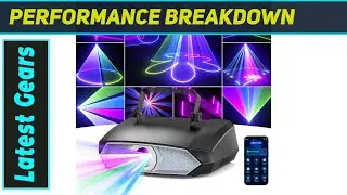 Best DJ Laser Light with App Control & 3D Animation