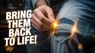 ⭐ &ldquo;Watch Me Bring These Destroyed Jeans Back to LIFE! 👖⚡ The Cleanest Rip Fix You&rsquo;ll Ever See!&rdquo;