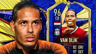 I DIDN'T WANT TO SCORE ANYWAY... 😤 96 TOTY VAN DIJK PLAYER REVIEW! - FIFA 21 Ultimate Team