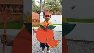 Fancy Dress By Inam ... | Orange ....#shorts