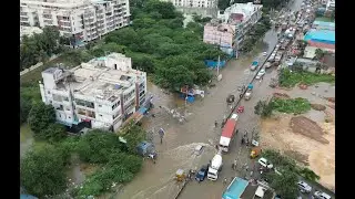 Floods Residential Areas In Kadugodi / Belathur