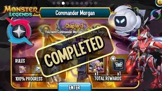 Commander Morgan ERA SAGA &bull; Final Battles &bull; Morgan's Glasses (Monster Legends)