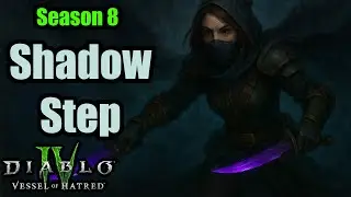 Torment 4 Shadow Step Rogue Build Guide - Season 8 Diablo 4 #diablo4 #rogue