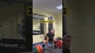 230 4 по 2 #пауэрлифтинг #спорт #sports #motivation #power #powerlifting #deadlift