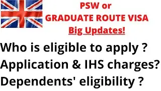 PSW visa latest news | PSW visa requirements | PSW UK eligibility |Graduate route visa requirements