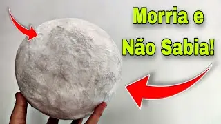 BOLA DE ISOPOR E PAPEL HIGIÊNICO NA DECORAÇÃO | O Resultado é Surpreendente!! #viral