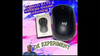 unboxing wireless mouse logitech B175
