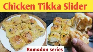 Easy Chicken Tikka Slider recipe by @mahi-foods-017  | Ramadan Series Epi :- 01 | Best for iftar 