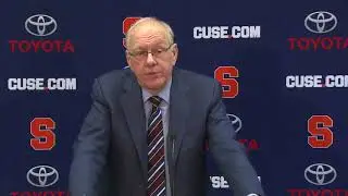 Jim Boeheim vs. SCSU Press Conference