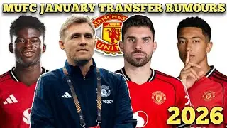 Manchester United Potential January Transfer Targets| CARLOS BALEBA & RUBEN NEVES Under Amorim 25/26