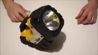 Energizer Hardcase Lantern - TUF4D1 - CREE bulb upgrade and Battery Change