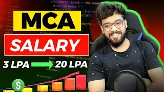 MCA Salary in India 💰 - [ Freshers & Experience ] | MCA High Salary Jobs? | After MCA Jobs!