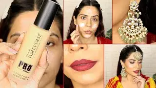 Self Makeup Tutorial✨Step By Step Guest Makeup For Wedding | Festive | Simple Makeup For Beginners