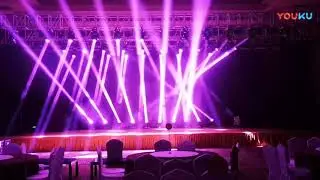 Indoor event lighting design