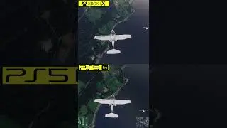 Microsoft Flight Simulator 2024 Beta PS5 Pro vs Xbox Series X Graphics Comparison