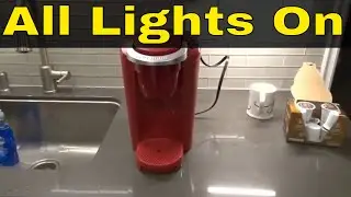 Keurig K Compact All Lights On &mdash; как это легко исправить &mdash; руководство