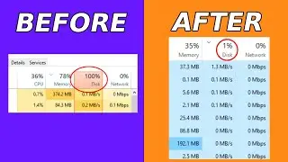 100% WORKING FIX DISK USAGE IN WINDOWS [Easy Tutorial]