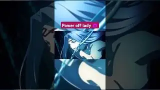 Power off lady 👿 #anime #power #girl #attitude #cartoon #shorts #video