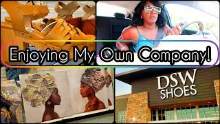Enjoying My Own Company! Let's Ride To DSW, Ross & Target! #VLOG