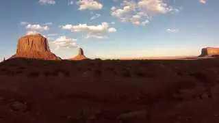 Monument Valley evening drive