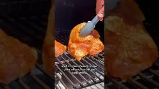Juicy Traeger smoked split chicken breasts | Follow SipBiteGo
