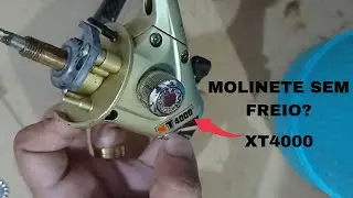 MOLINETE SEM FREIO ? COMO CONSERTAR FREIO DO MOLINETE XT4000 ?