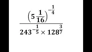 COMO SIMPLIFICAR FRACCIONES CON EXPONENTE NEGATIVO