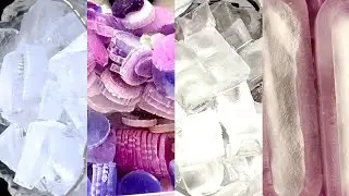 ASMR HARD ICE EATING MUKBANG / CLEAR ICE / THIN ICE 5h